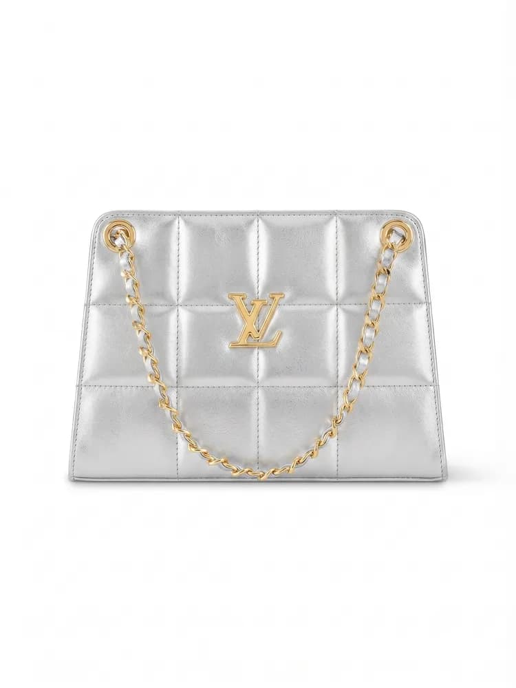 Bolso LV Plateado Plateado