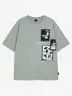Camiseta Oversize KotiK Parches Azul