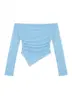 Blusa Punta Lado Azul bebé