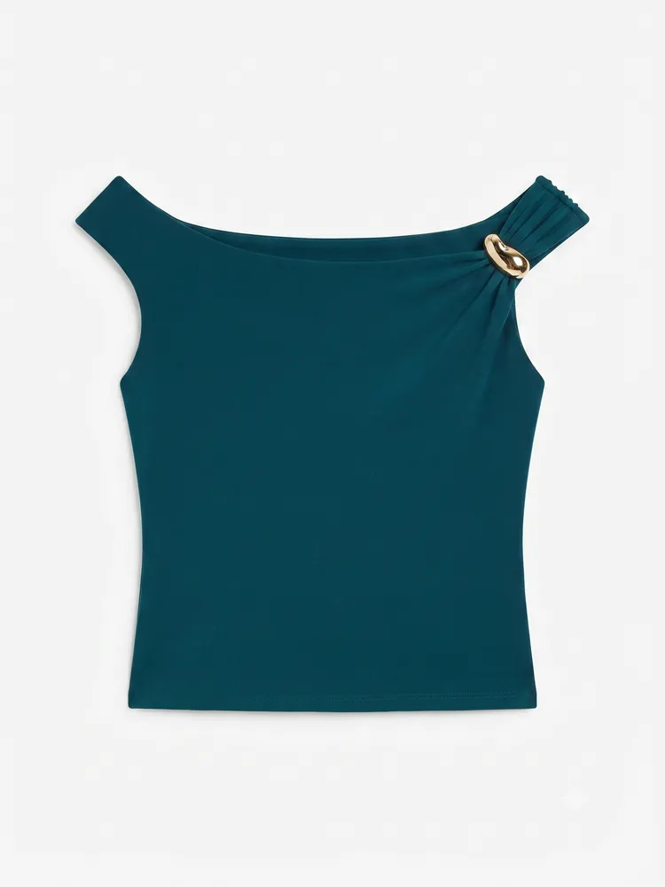 Blusa Hebilla A Un Lado Diseño 1