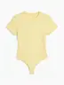 Body Camiseta Amarillo