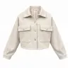 Chaqueta Común Beige