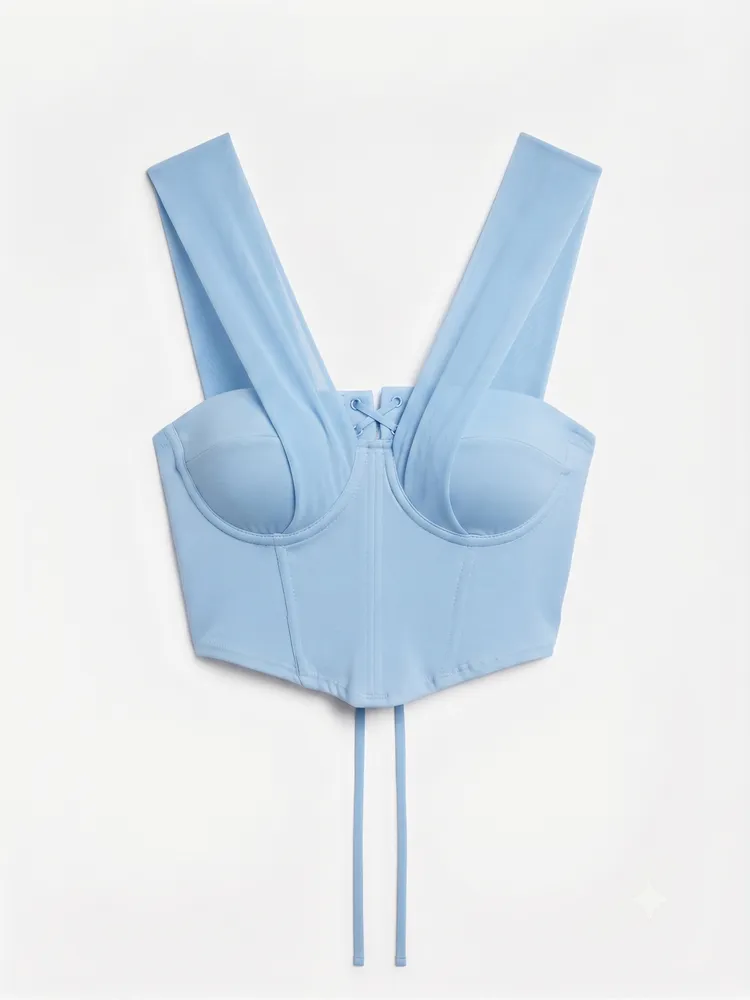 Corsé Velo Azul