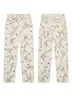 Pantalón Jean Ancho Clarito Estampado Oversize Único