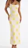 Vestido Flores Amarillo — puesto