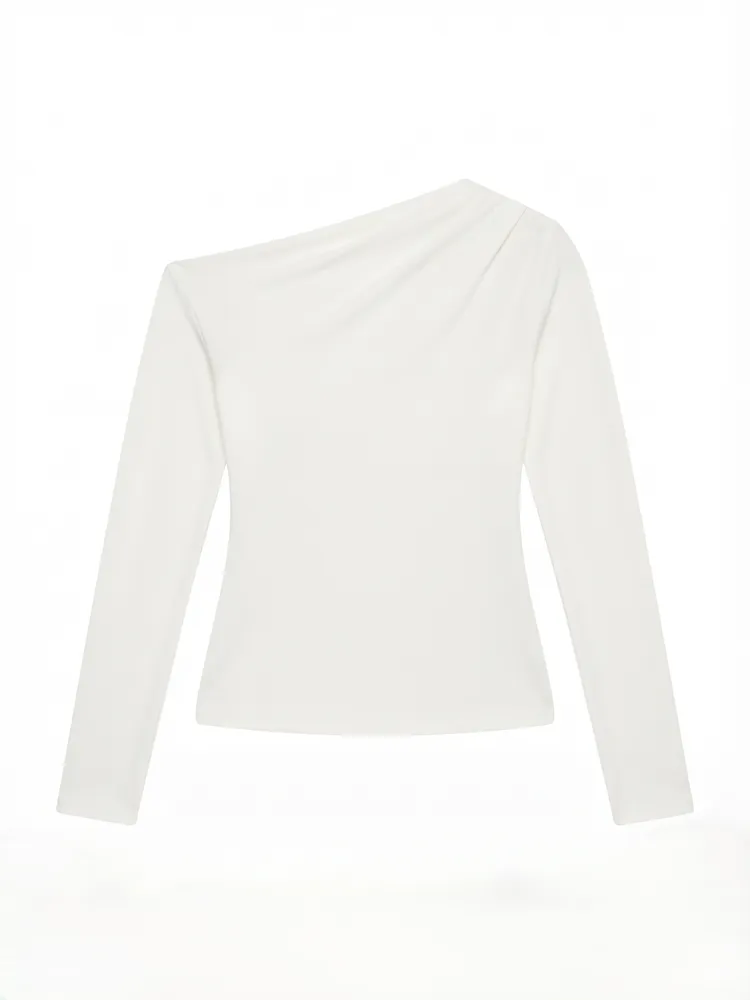 Blusa Hombro Descubierto Blanco