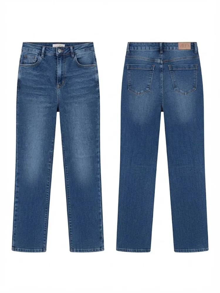 Pantalón Jean Bota Recta 4 Único