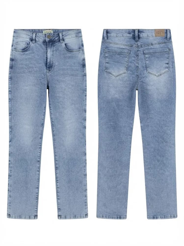 Pantalón Jean Bota Recta 6 Único